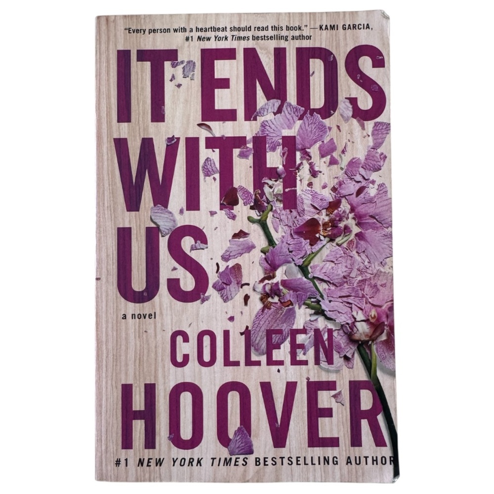 'It Ends With Us' Book by Colleen Hoover